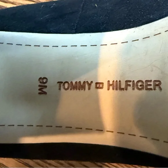 Tommy Hilfiger Black Suede Heels - Picture 6 of 6